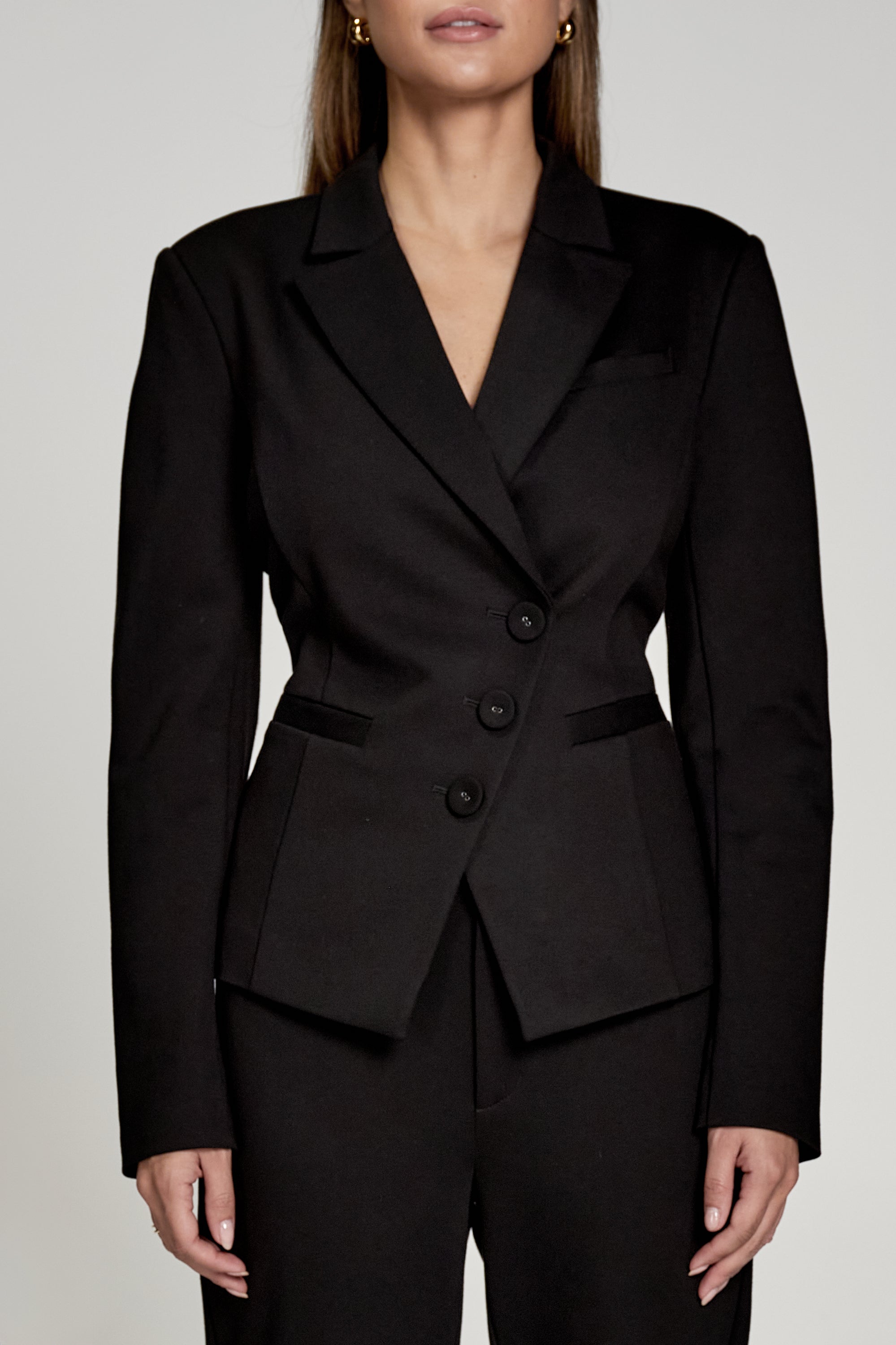 Pure & Simple Hourglass Tailored Blazer