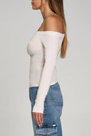 Baby Rib Off - Shoulder Long Sleeve - Pure & Simple Canada