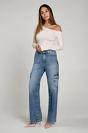 Baby Rib Off - Shoulder Long Sleeve - Pure & Simple Canada