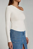 Baby Rib Off - Shoulder Long Sleeve - Pure & Simple Canada
