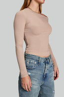 Baby Rib Off - Shoulder Long Sleeve - Pure & Simple Canada