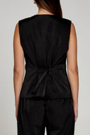 Suit Me Up Satin Vest