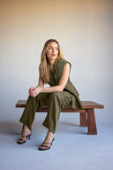 Model wearing Barcelona cargo outfit